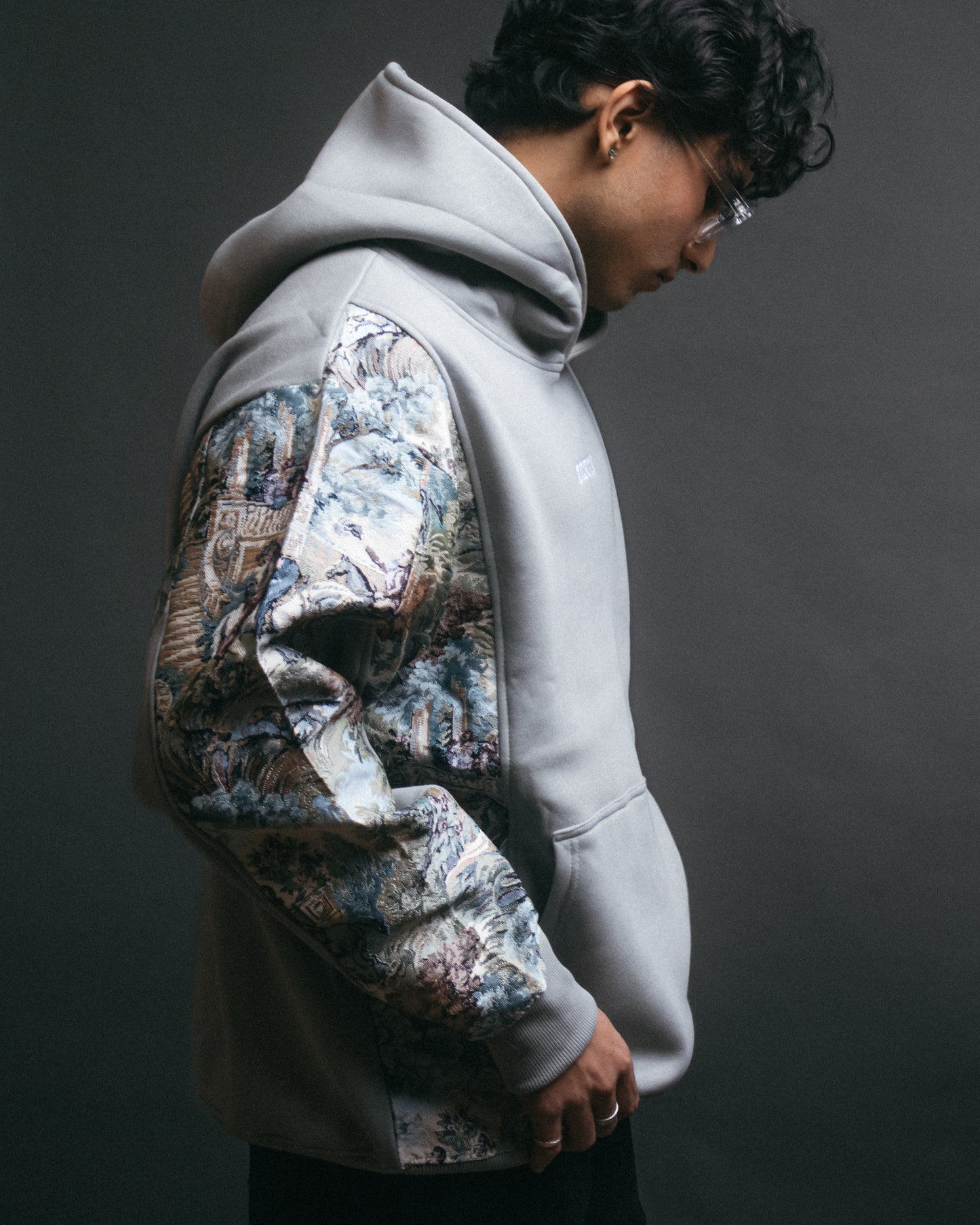 Horses & Warriors Jacquard Hoodie