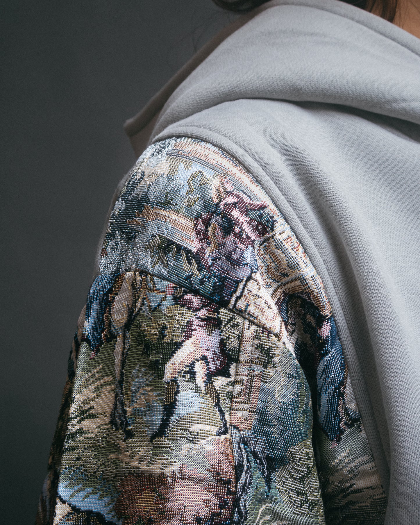 Horses & Warriors Jacquard Hoodie