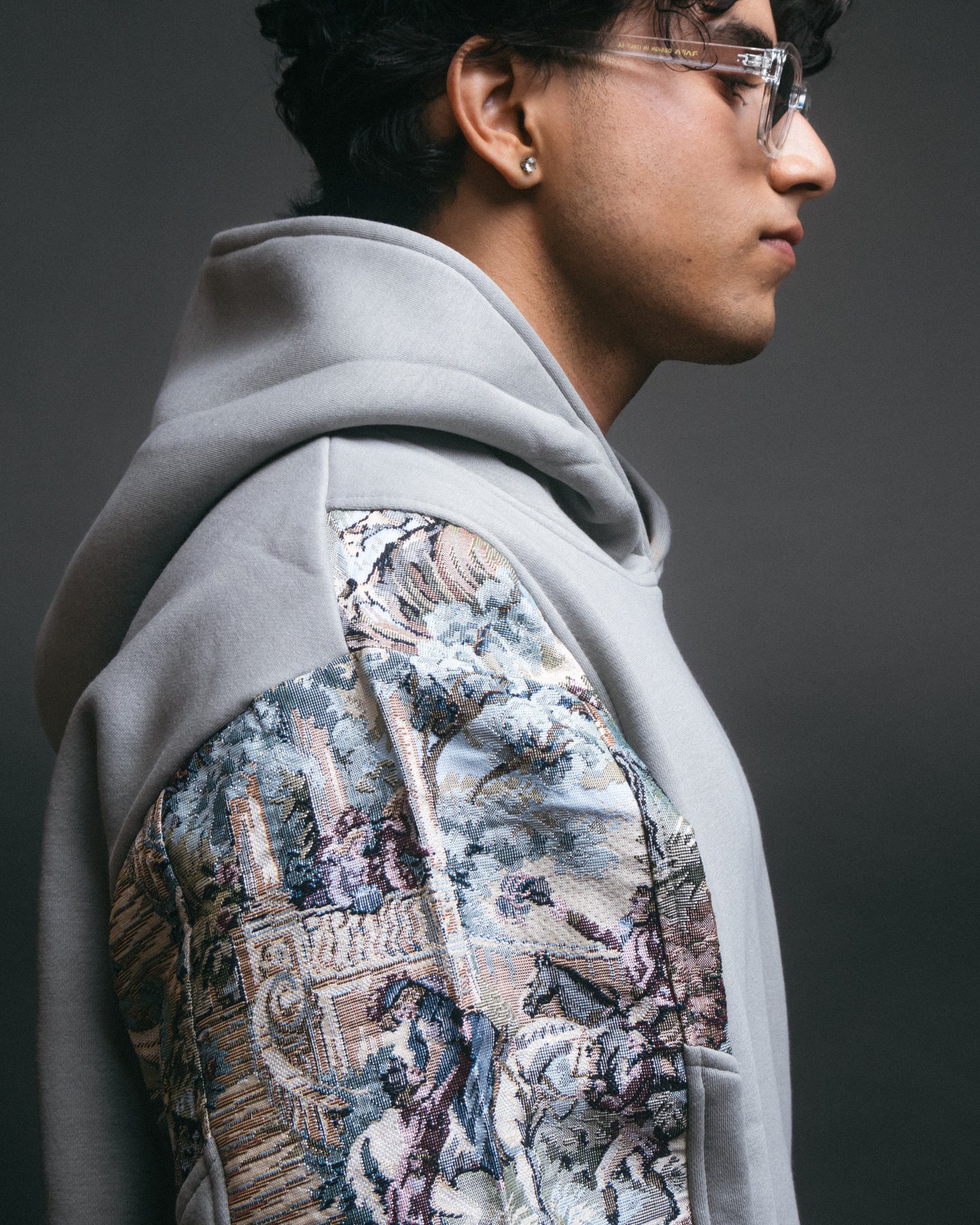 Horses & Warriors Jacquard Hoodie