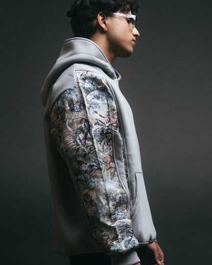 Horses & Warriors Jacquard Hoodie